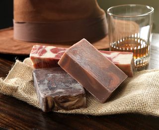 OMFG It is Bacon, Whiskey and Coffee Soap