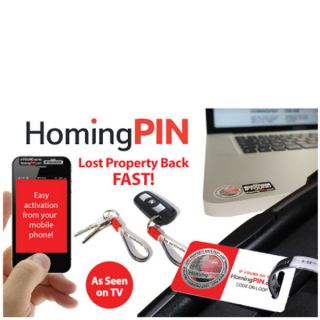 HomingPin Double Pack (Includes 6 Loops, 12 Large Stickers, 12 Small Stickers and 2 Keyring Adaptors)      Computing