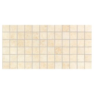 American Olean 12 Pack Lyndhurst Mosaics Millstone Ceramic Mosaic Square Floor Tile (Common 12 in x 24 in; Actual 12 in x 24 in)