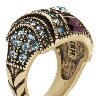 Heidi Daus "Graceful Indulgence" Crystal Accented Dome Ring