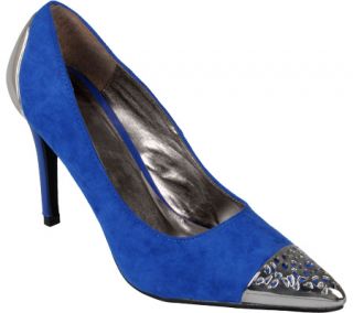 Journee Collection Metal Accent Pointed Toe Pumps
