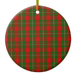 Clan MacGregor Tartan Ornament