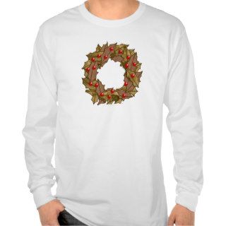 Wood Wreath T Shirt