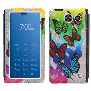 Butterfly Garden Protector Case for Sanyo Innuendo (Sanyo SCP 6780) Cell Phones & Accessories