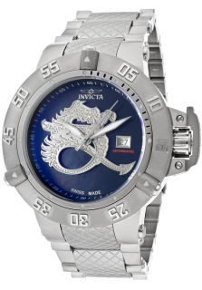 Invicta 12858  Watches,Mens Subaqua Noma III Automatic Blue Dial Stainless steel, Casual Invicta Automatic Watches