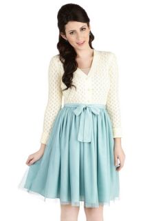 Fanciful of Charm Skirt in Mint  Mod Retro Vintage Skirts