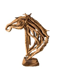 Horse Head on Stand by Origins