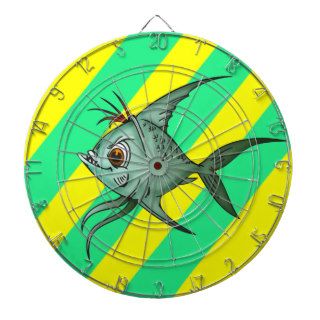 Cartoon Fish Dartboard
