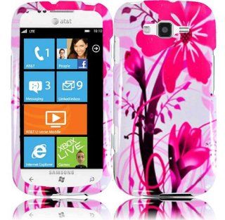 Pink Splash Design Hard Case Cover for Samsung Focus 2 II i667 Cell Phones & Accessories