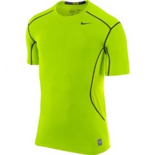 Nike Mens Core Fitted Short Sleeve Top 2.0   XX Large   Volt at  Mens Clothing store