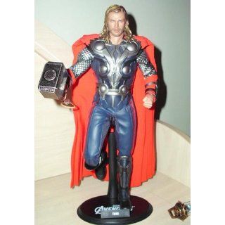 Hot ToysMovie Masterpiece   1/6 Scale Fully Poseable Figure The Avengers   Thor Toys & Games