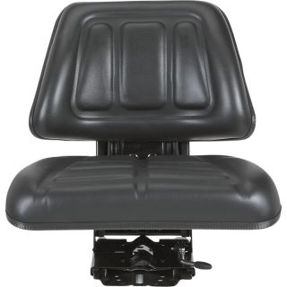 A & I Black Suspension Seat — Black, Model# T222BL  Suspension Seats