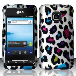 LG Optimus 2 AS680 / Optimus Net L45C Case (Alltel / Straight Talk / Net10) Ravishing Leopard Design Hard Cover Protector with Free Car Charger + Gift Box By Tech Accessories Cell Phones & Accessories