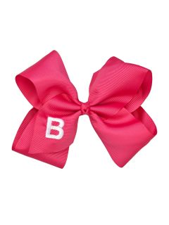 Customizable Monogrammed Grosgrain Bow by Overdressed Inc.