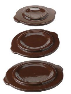 Ohio Stoneware 11624 Crock Cover Pack of 2   Home Storage Baskets