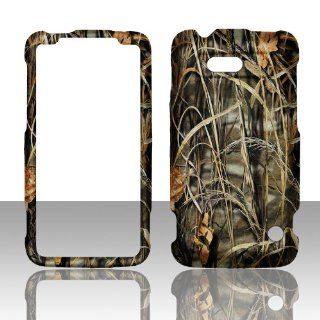 2D Camo Grasses HTC Trophy P6985 Verizon Case Cover Phone Snap on Cover Case Faceplates Cell Phones & Accessories