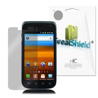 GreatShield Ultra Smooth Clear Screen Protector Film for Samsung Exhibit II 4G SGH T679 (3 Pack) Cell Phones & Accessories