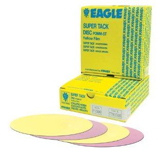 Eagle 778 1200   6 inch SUPER TACK Yellow Film Discs   Grit P1200   50 discs/box   Power Disc Sanders  