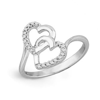 heart promise ring in sterling silver orig $ 99 00 84 15 ring