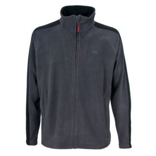 Trespass Mens Acres Full Zip Fleece   Flint      Clothing