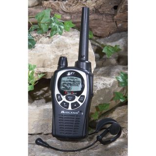 Midland Handheld GMRS Radio — Pair, 36-Mile Range, Waterproof, Model# GXT1000VP4  Two Way Radios