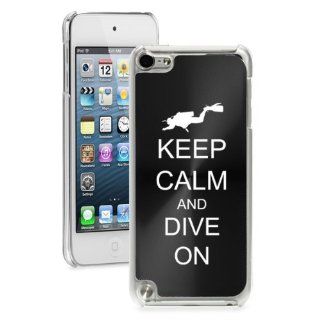 Apple iPod Touch 5th Generation Black 5B1352 hard back case cover Keep Calm and Dive On Scuba Cell Phones & Accessories