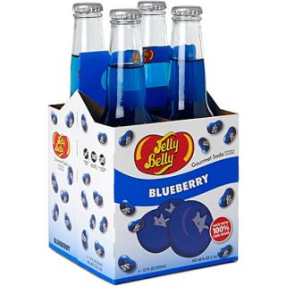 JELLY BELLY   Pack of four Blueberry soft drinks 355ml
