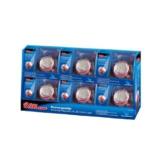 Ullman RT2LTCH6PK 6 Piece Aluminum Display Set for Rechargeable Rotating Magnetic 24 LED Work Light with 110 Volt Charger Machine Tool Lamps