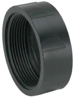 Mueller Industries 52993 1 1/2 Inch Fpt Cap ABS/DWV Cap, Female Pipe Thread, Used To Cap The End Of A Pipe, For Non Pressure Drain, Waste & Vent Installation   Pipe Fittings  