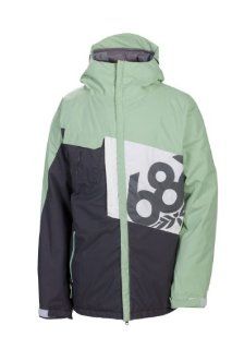 686 Mannual Iconic Insulated Jacket Colorblock (Mint) Mens Snowboard Jackets  Sports & Outdoors