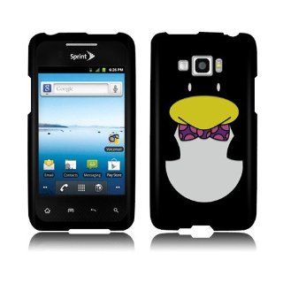 LG Optimus Elite LS696 Ben The Penguin Rubberized Cover Cell Phones & Accessories