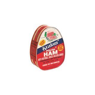 Krakus Polish Ham ( 1.5lbs/24 Oz)  Canned And Packaged Meats  Grocery & Gourmet Food