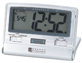 Shop Oregon Scientific AS688NE S Widescreen Nightfinder Travel Alarm Clock, Silver at the  Home D�cor Store