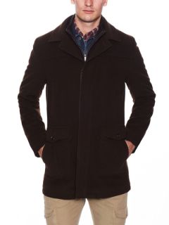 Wool Topper Coat  by Cole Haan