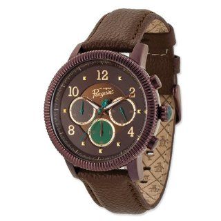 Mens Penguin Dino Stainless Steel Chocolate IP plated Watch at  Men's Watch store.