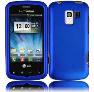 Cool Blue Hard Case Cover for LG Enlighten VS700 Optimus Slider LS700 VM701 Optimus Q L55C Cell Phones & Accessories
