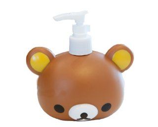 Adorable Relax Brown Bear Soap Lotion Shampoo Dispenser   Countertop Soap Dispensers