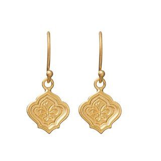 Sura Earrings in 24k Gold Vermeil Dangle Earrings Jewelry