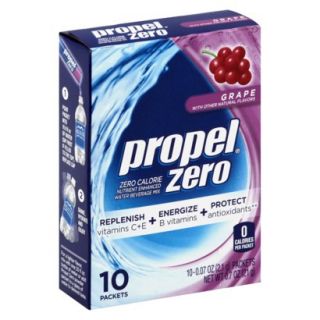 Propel Zero Grape Water Beverage Mix 10 pk