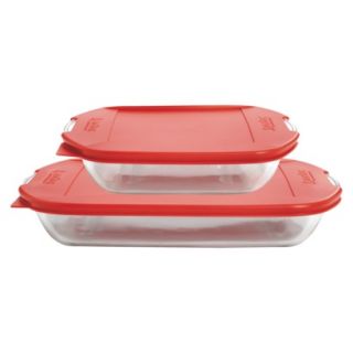 Anchor Hocking Glass Embrace Bake Set with Lid  