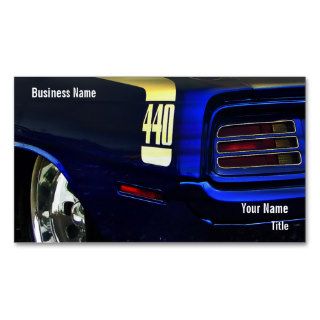 Mopar Cuda Business Card Template