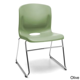 Ofm Smart Series Chrome/ Plastic Chair (pack Of 4)