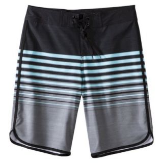 Mossimo Supply Co. Mens 11 Black and Blue Stri