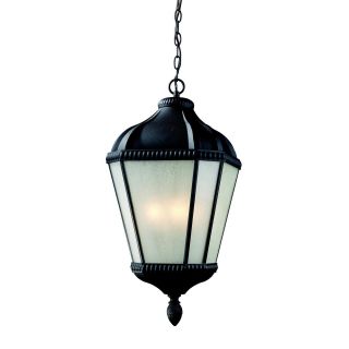Sb Z lite Outdoor Chain Light With White Seedy Shade