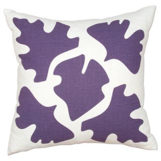 Balanced Design Hand Printed Shade Pillow LSH Color Purple