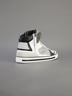 Versace Studded High Top Sneaker