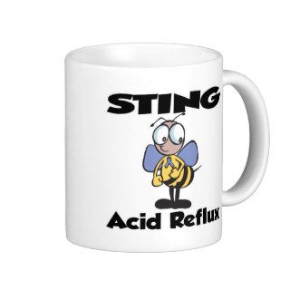 STING Acid Reflux Coffee Mugs