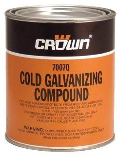 Crown 707Q 1 Qt Cold Galv Compound, 7007Q