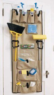 Over the Door Hanging Cleaning Storage Organizer   Kitchen Storage And Organization Product Accessories