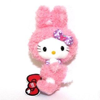 Sanrio 9.5" Bunny Hello Kitty Pink Plush Stuffed Doll Toys & Games